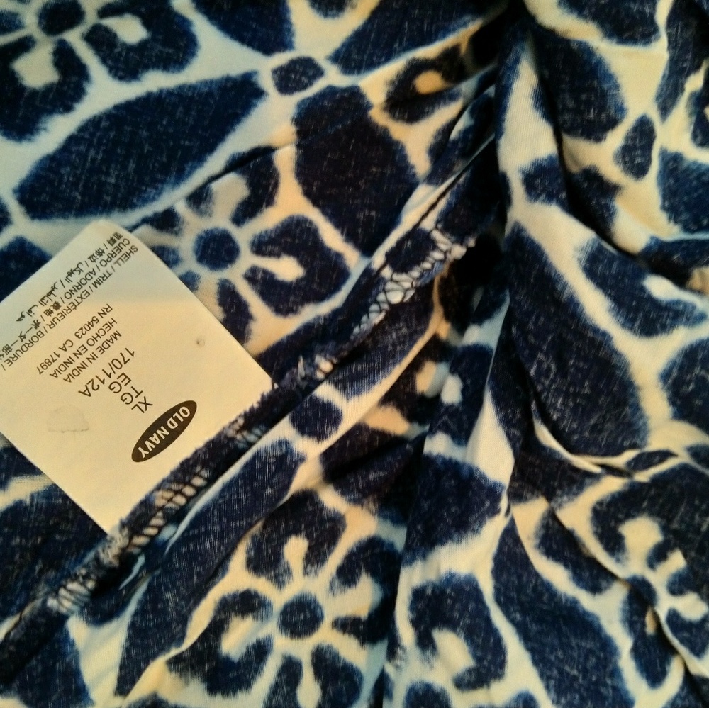 Old Navy blue mini dress size xlarge - Picture 4 of 8